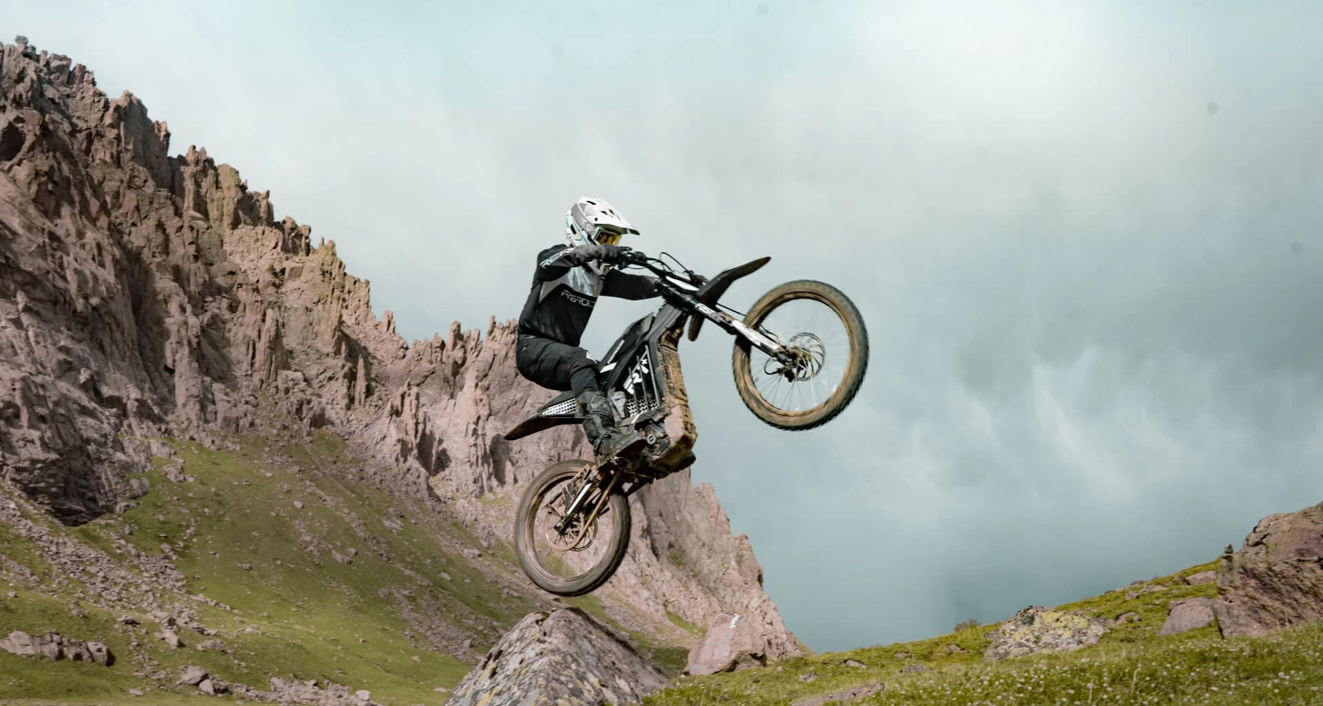 E-bike de performance em ação